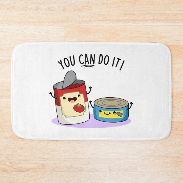 Item preview, You Can Do It Funny Canned Food Puns  designed and sold by punnybone.