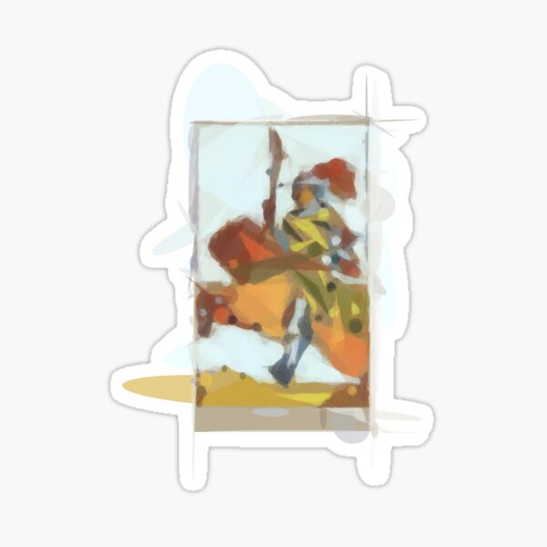 Knight Brings Action Sticker
