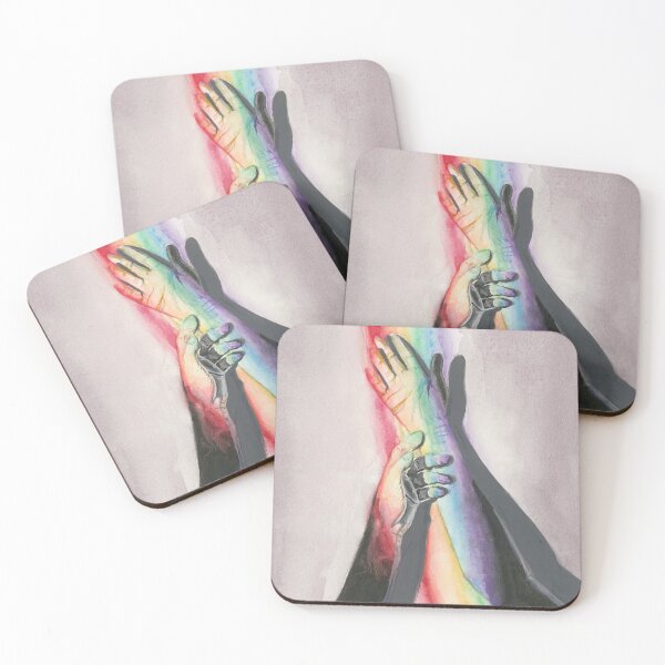 Item preview, Rainbow hands  designed and sold by TwoFullMoonsArt.
