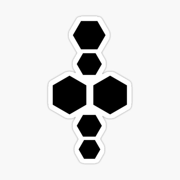 Tattoo Hexagon Pattern Honeycomb Vector Design Stock Vector (Royalty Free)  1075094186 | Shutterstock