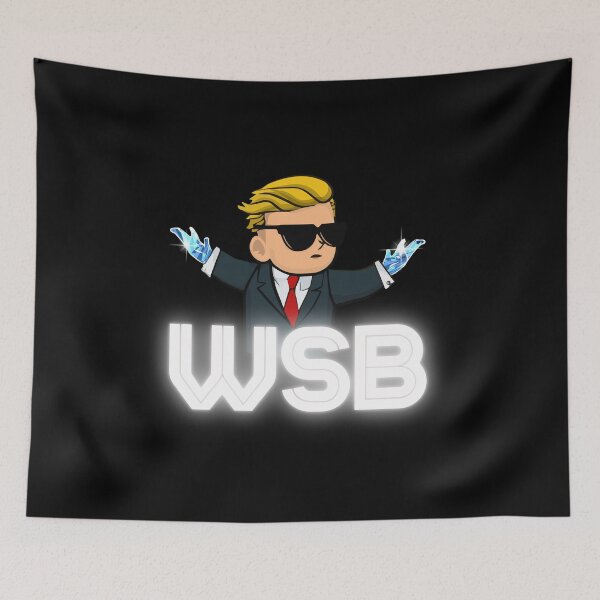 Item preview, WSB Kid Diamond Hands WSB Logo designed and sold by lamweixing.