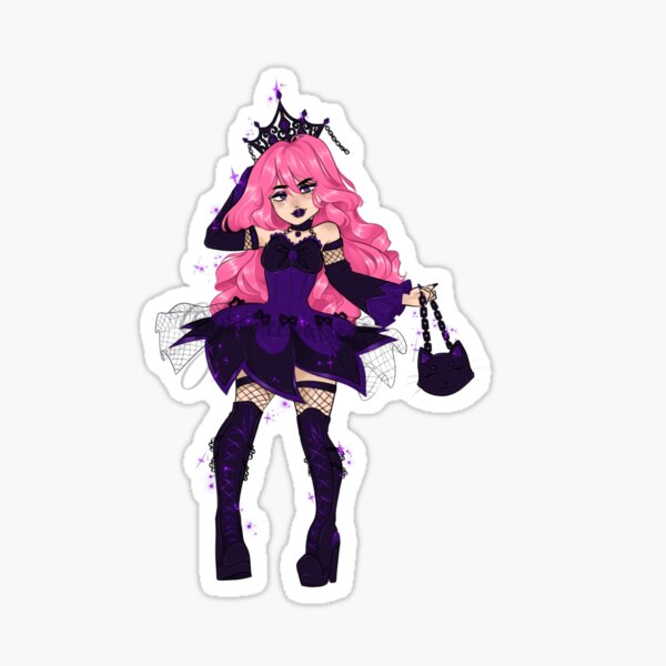 Royale High Set Stickers (old version) Sticker for Sale by