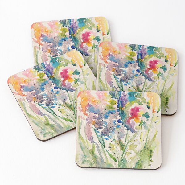 Item preview, Abstract floral opera pink designed and sold by Kristi Church.