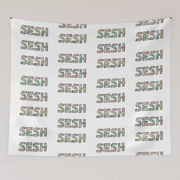 Item preview, Sesh sesh sesh colour bomb festival design designed and sold by Captain-Jackson.