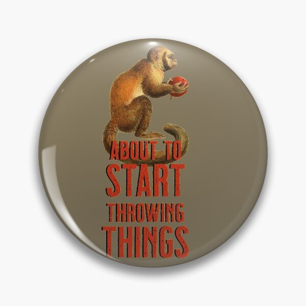 Item preview, angry monkey designed and sold by sandpiperstudio.