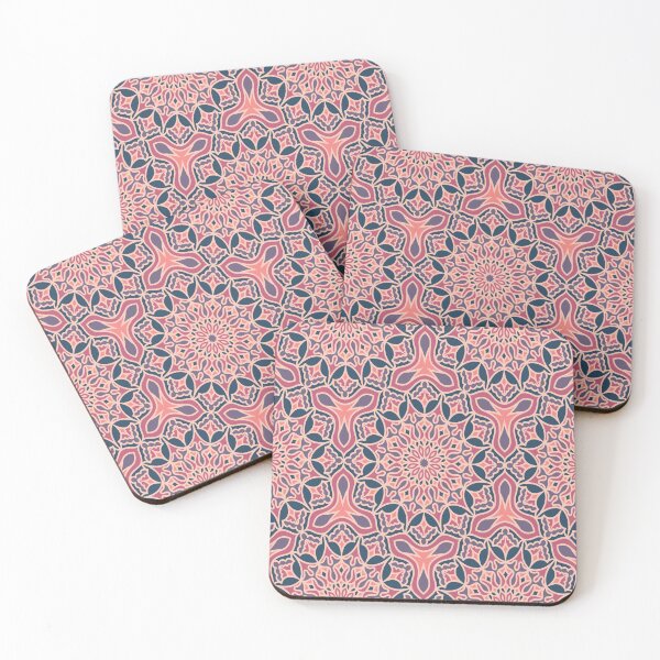 Item preview, Berry Floral Mandala Pattern designed and sold by sarabethtextile.