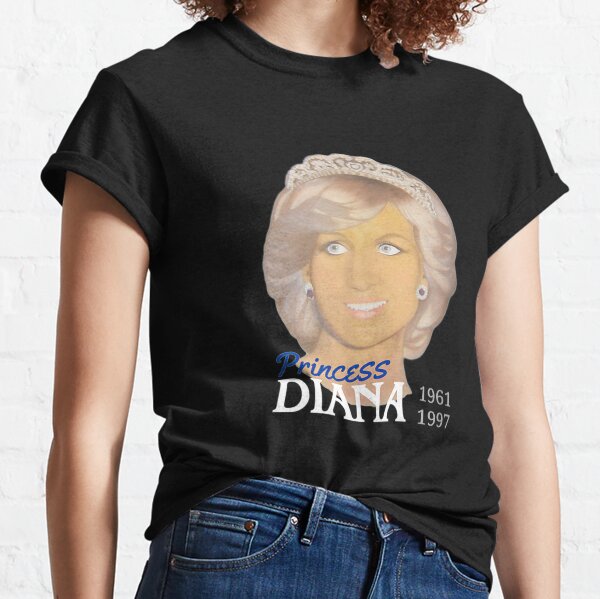 Princess Diana Portrait Painting Tribute Picture Classic T-Shirt