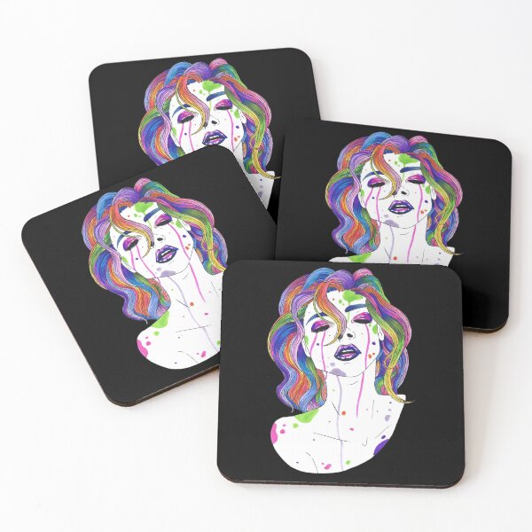 Item preview, The Girl Dripping Colors designed and sold by AvalonUnmuzzled.