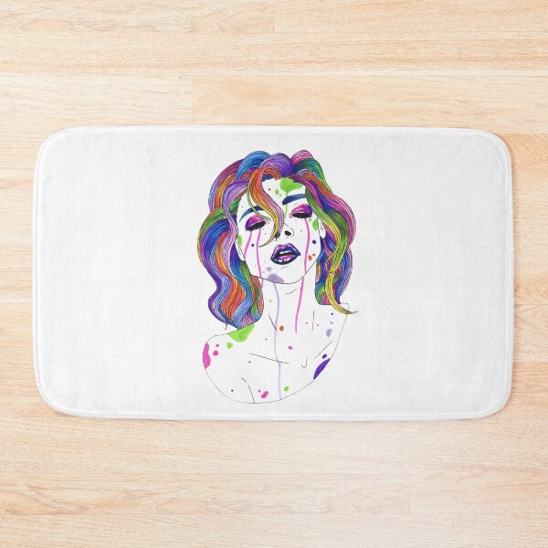 Item preview, The Girl Dripping Colors designed and sold by AvalonUnmuzzled.