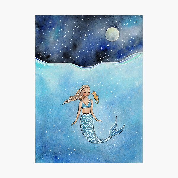 Item preview, Sleeping mermaid designed and sold by Tina van Dijk.