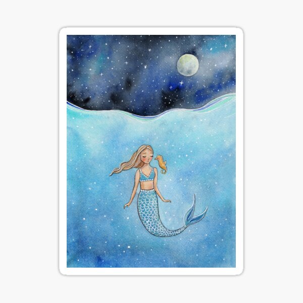 Item preview, Sleeping mermaid designed and sold by Tina van Dijk.