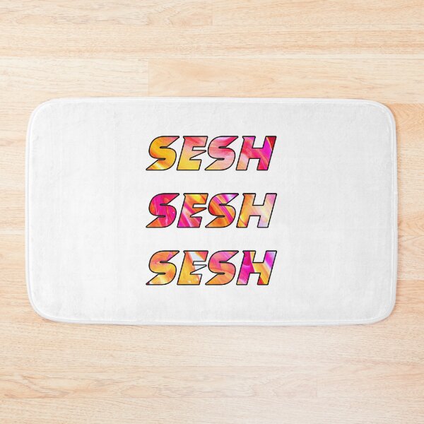 Item preview, Sesh sesh sesh colour bomb red and yellow rave festival design designed and sold by Captain-Jackson.