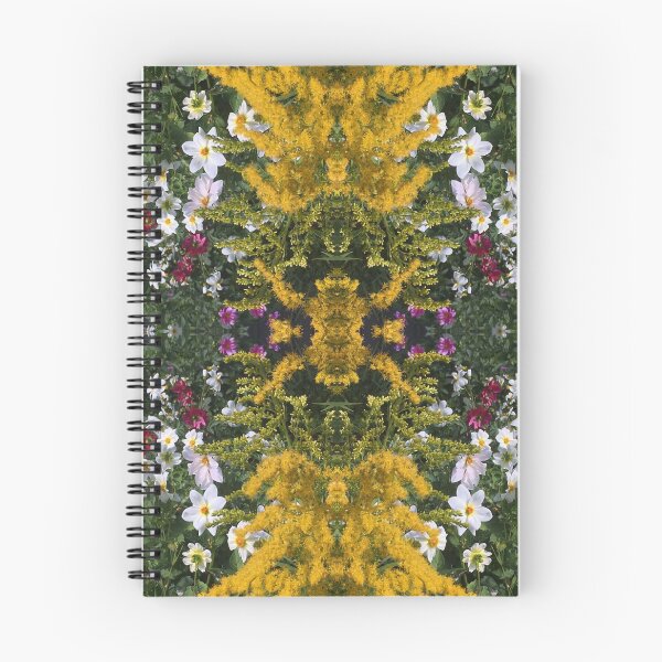 Item preview, Botanical Divine: Golden, Pink and White Flower Fusion designed and sold by RoseAromas.