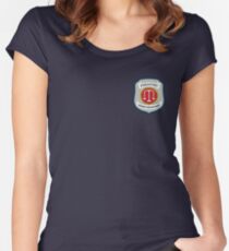 Wynonna Earp - Purgatory Sheriff Department Patch Women's Fitted Scoop T-Shirt