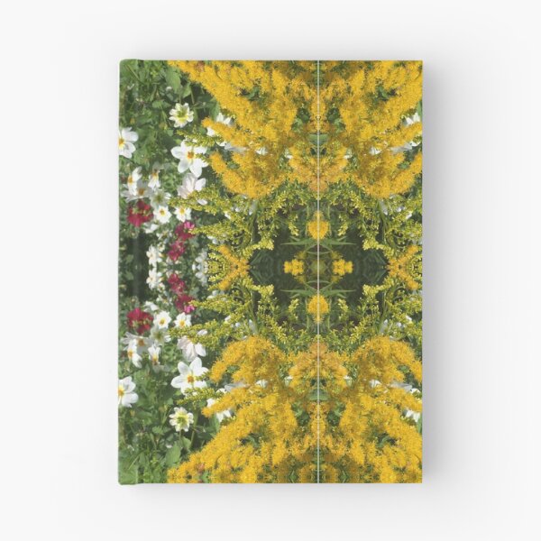 Item preview, Botanical Divine: Golden, Pink and White Flower Fusion designed and sold by RoseAromas.