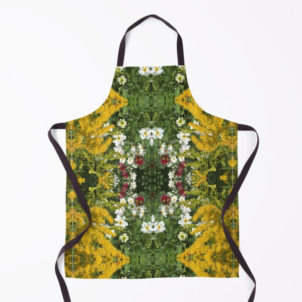 Item preview, Botanical Divine: Golden, Pink and White Flower Fusion designed and sold by RoseAromas.