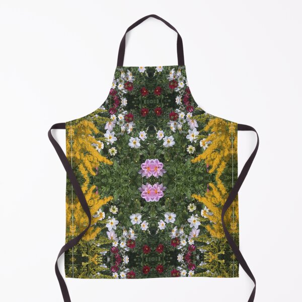 Item preview, Botanical Divine: Golden, Pink and White Flower Fusion designed and sold by RoseAromas.