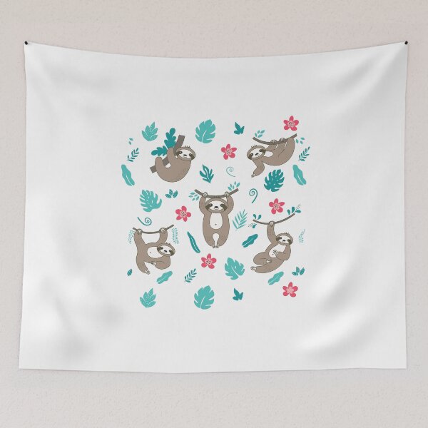 Item preview, Hanging Out Sloth designed and sold by JJs-Tees.