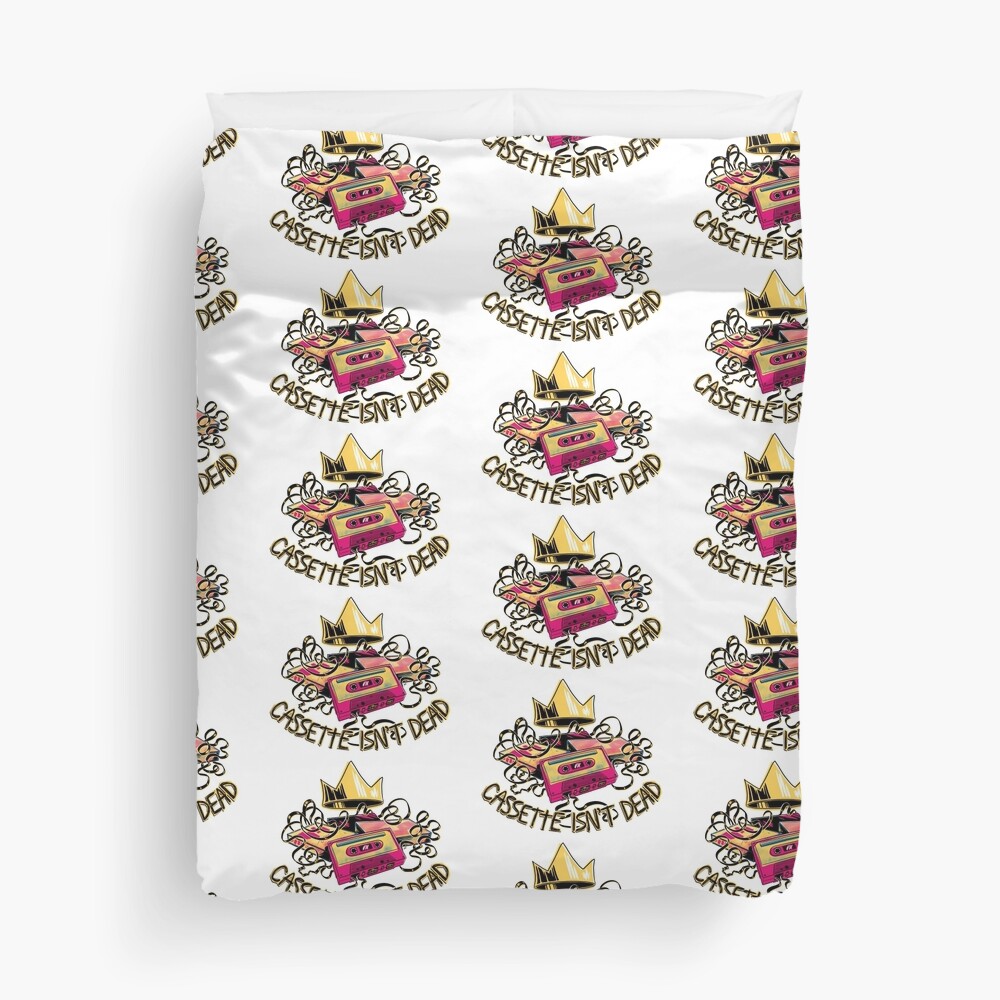 Cassette Isn’t Dead Duvet Cover