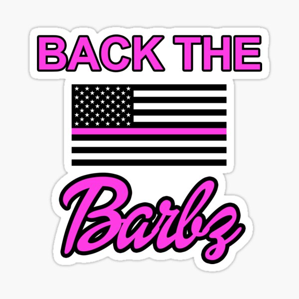 Back the Barbz Sticker
