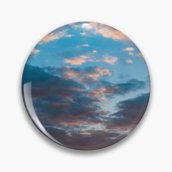 Item preview, Panoramic sky view, blue, orange, white, yellow clouds, morning aesthetic view designed and sold by August-E.