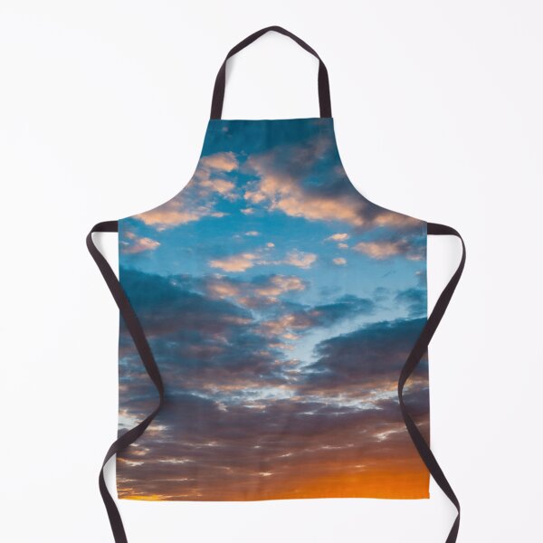 Item preview, Panoramic sky view, blue, orange, white, yellow clouds, morning aesthetic view designed and sold by August-E.