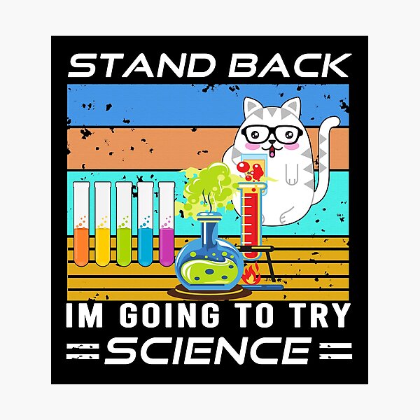 Item preview, Stand back i'm going to try science designed and sold by osamamohamad.
