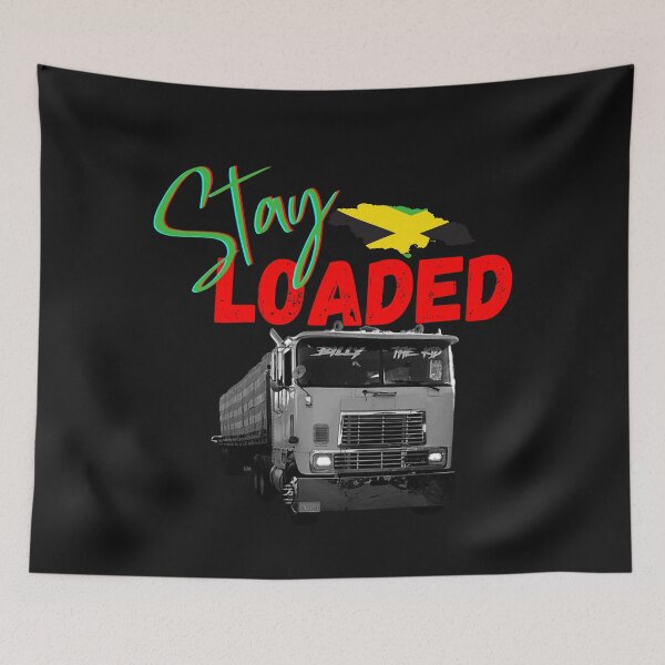 Item preview, Stay Loaded Jamaican Trucker designed and sold by Sweet-A-Dsignz.