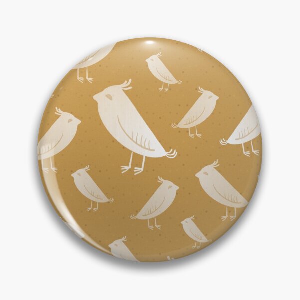 Artikelvorschau, White Bird & Honey Bird Muster entworfen und verkauft von tuesdaytextiles.
