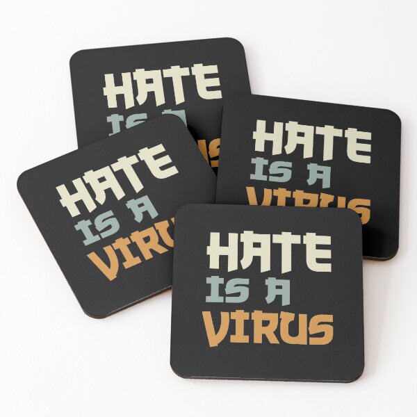 Item preview, Hate is a virus. Stop Asian (AAPI) Hate! designed and sold by AndArte.