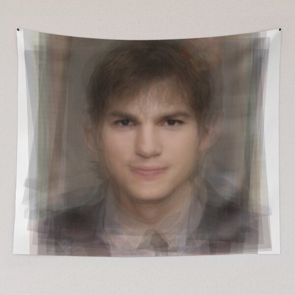 Item preview, Ashton Kutcher Portrait  designed and sold by Steven Socha.