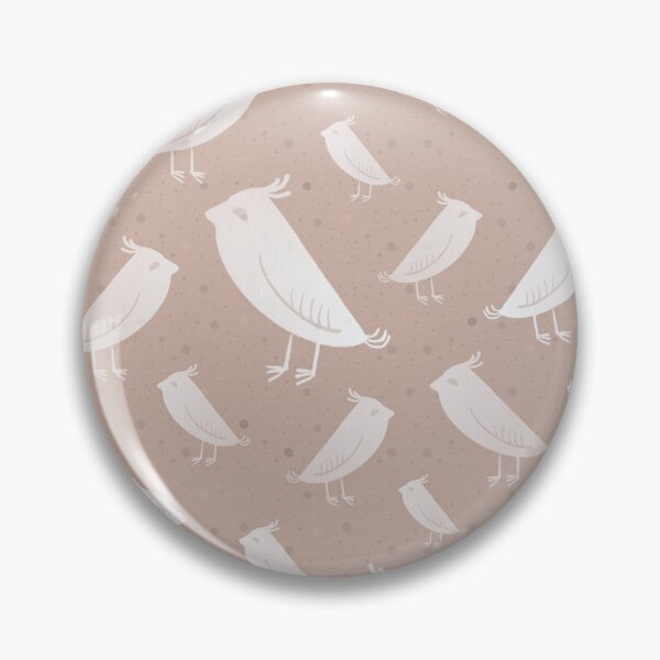 Artikelvorschau, White Bird & Blush Bird Pattern entworfen und verkauft von tuesdaytextiles.