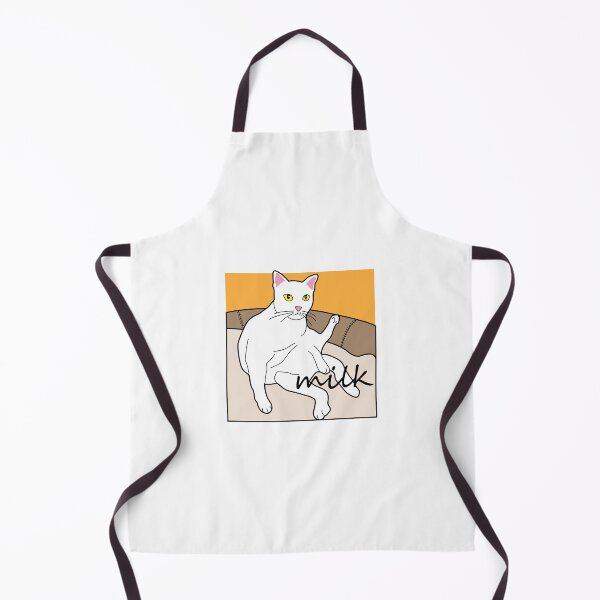 Item preview, white cats milk story. print design. designed and sold by dadamda.