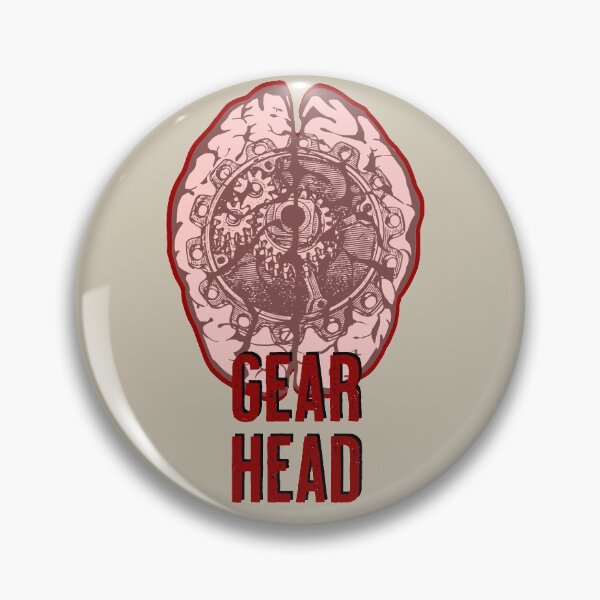 Item preview, gear head designed and sold by sandpiperstudio.
