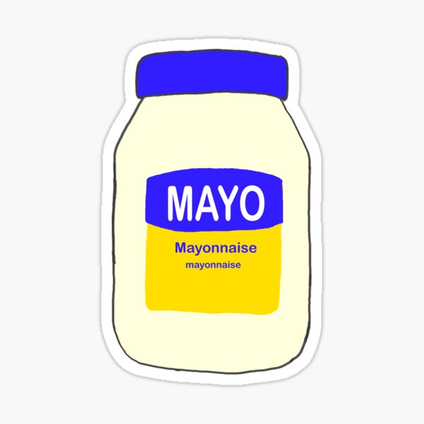 Kewpie Mayonnaise Sticker / Cinco De Mayo Sticker / Cupid Mayo / Mayo  Sticker 