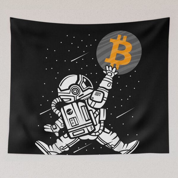 Item preview, Funny Cryptocurrency bitcoin shirts | Bitcoin Astronaut To The Moon designed and sold by ETIndustries.