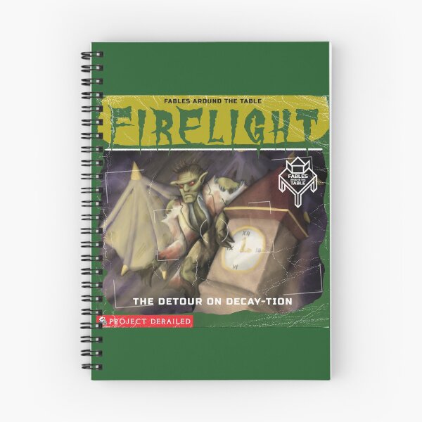 Item preview, Firelight - Detour on Decay-tion designed and sold by ProjectDerailed.