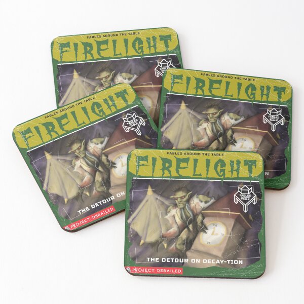 Item preview, Firelight - Detour on Decay-tion designed and sold by ProjectDerailed.