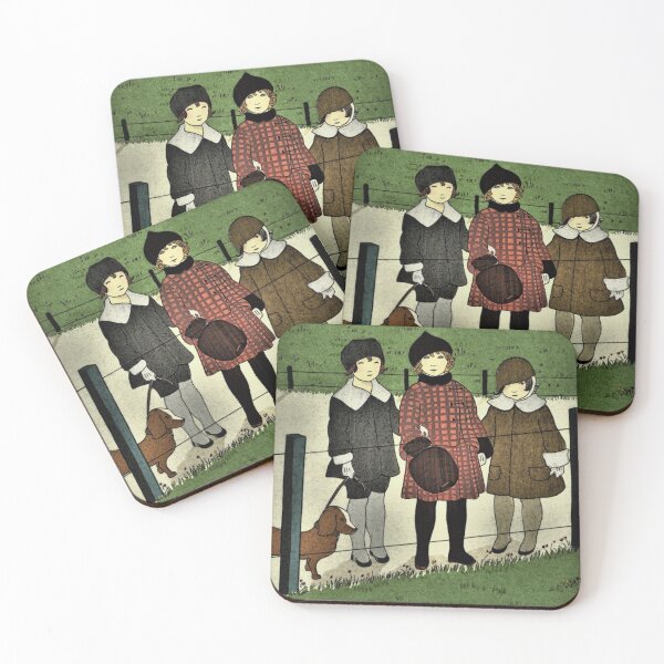 Item preview, Children with dogs, walk designed and sold by SEEMUELLER.