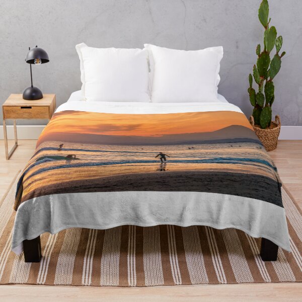 Item preview, Surfers on Shonan Beach with Mount Fuji at Sunset designed and sold by Jordan McChesney.