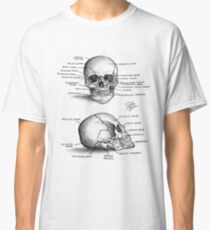 Anatomy of a Human Skull Classic T-Shirt