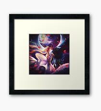 Moon kiss Framed Print