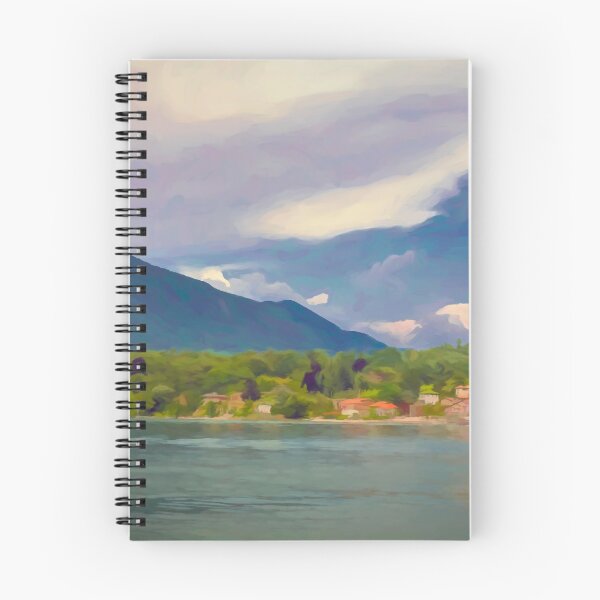 Item preview, View Across the Lake designed and sold by LizCoughlan.