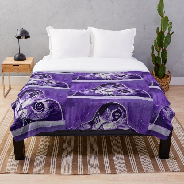 Aperçu de l'œuvre Chaton violet créée et vendue par Libmandy.
