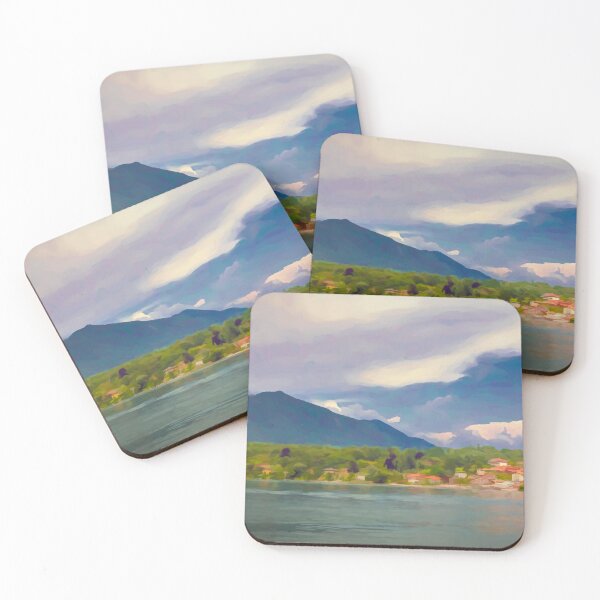 Item preview, View Across the Lake designed and sold by LizCoughlan.