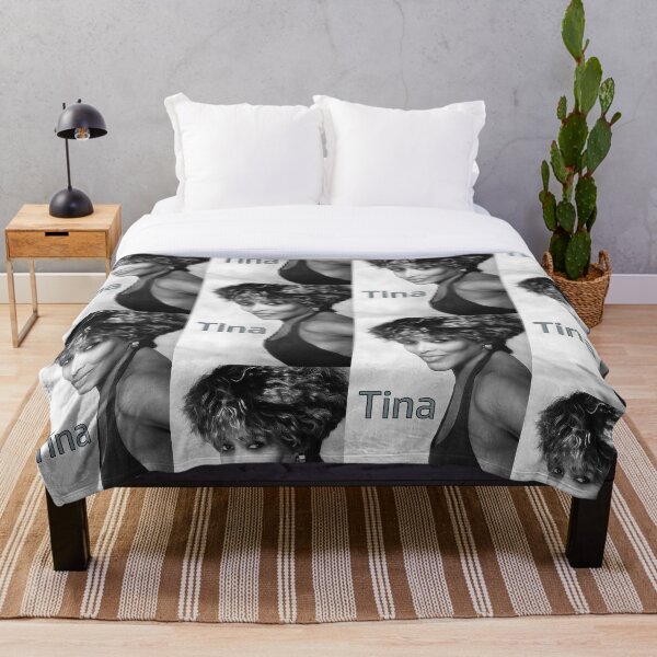 TINA TURNER, SINGER, DANCER Throw Blanket