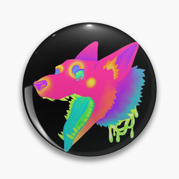 Item preview, neon snarl- non pixelated designed and sold by Oleander Schweiger.