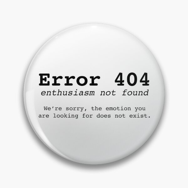Item preview, Enthusiasm Not Found designed and sold by Elle  Hazlett.