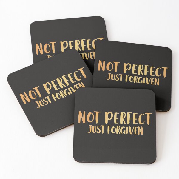 Item preview, Not Perfect Just Forgiven designed and sold by AscendMerch.