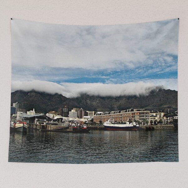 Item preview, Table Mountain Cape Town Harbor, South Africa designed and sold by worldways.